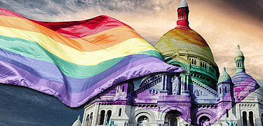 Weg mit der Regenbogenflagge - Keine Politisierung der Kirche